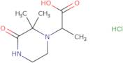 2-(2,2-Dimethyl-3-oxo-piperazin-1-yl)-propionic acid hydrochloride