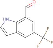 5-(Trifluoromethyl)-1H-indole-7-carbaldehyde