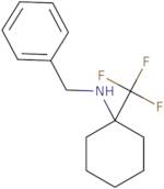 N-Benzyl-1-(trifluoromethyl)cyclohexan-1-amine