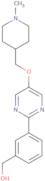 3-[5-[(1-Methyl-4-piperidinyl)methoxy]-2-pyrimidinyl]-benzenemethanol