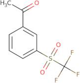 3-(Trifluoromethylsulfonyl)acetophenone