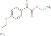 Ethyl 2-oxo-2-(4-propoxyphenyl)acetate