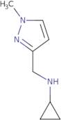 N-[(1-Methyl-1H-pyrazol-3-yl)methyl]cyclopropanamine