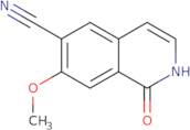 7-Methoxy-1-oxo-2H-isoquinoline-6-carbonitrile