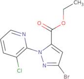 Ethyl 3-bromo-1-(3-chloropyridin-2-yl)-1H-pyrazole-5-carboxylate