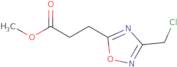 Methyl 3-[3-(chloromethyl)-1,2,4-oxadiazol-5-yl]propanoate