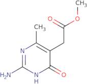 Methyl 2-(2-amino-4-hydroxy-6-methylpyrimidin-5-yl)acetate