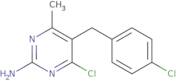 4-Chloro-5-(4-chloro-benzyl)-6-methyl-pyrimidin-2-ylamine