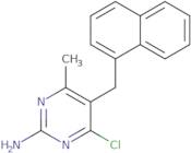 4-Chloro-6-methyl-5-naphthalen-1-ylmethyl-pyrimidin-2-ylamine