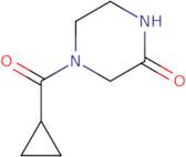 4-Cyclopropanecarbonylpiperazin-2-one