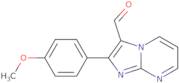 2-(4-Methoxyphenyl)imidazo[1,2-a]pyrimidine-3-carbaldehyde
