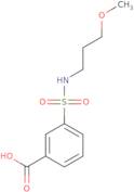 3-[(3-Methoxypropyl)sulfamoyl]benzoic acid