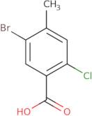 5-Bromo-2-chloro-4-methylbenzoic acid