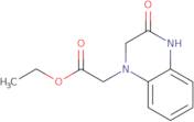 Ethyl 2-(3-oxo-1,2,3,4-tetrahydroquinoxalin-1-yl)acetate