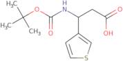 (3S)-3-{[(tert-Butoxy)carbonyl]amino}-3-(thiophen-3-yl)propanoic acid