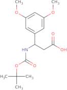 (3R)-3-{[(tert-Butoxy)carbonyl]amino}-3-(3,5-dimethoxyphenyl)propanoic acid