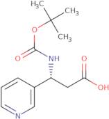 (R)-N-Boc-3-(3-pyridyl)-beta-alanine