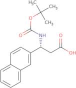 (R)-3-((tert-Butoxycarbonyl)amino)-3-(naphthalen-2-yl)propanoic acid