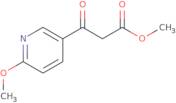 Methyl 3-(6-methoxypyridin-3-yl)-3-oxopropanoate