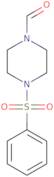 4-(Benzenesulfonyl)piperazine-1-carbaldehyde