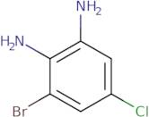 3-Bromo-5-chlorobenzene -1,2-diamine