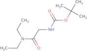 Diethylcarbamoylmethyl-carbamic acid tert-butyl ester