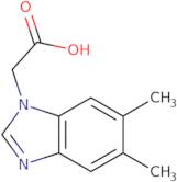 2-(5,6-Dimethyl-1H-1,3-benzodiazol-1-yl)acetic acid