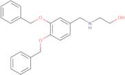 2-((3,4-Bis(benzyloxy)benzyl)amino)ethan-1-ol