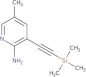 5-Methyl-3-((trimethylsilyl)ethynyl)pyridin-2-amine