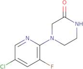 4-(5-Chloro-3-fluoropyridin-2-yl)piperazin-2-one