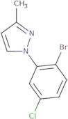 1-(2-Bromo-5-chlorophenyl)-3-methyl-1H-pyrazole