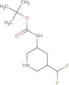 tert-Butyl N-[(3R,5R)-5-(difluoromethyl)-3-piperidyl]carbamate