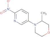 (3S)-3-Methyl-4-(6-nitro-3-pyridyl)morpholine