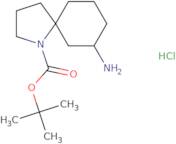 tert-Butyl 7-amino-1-azaspiro[4.5]decane-1-carboxylate hydrochloride