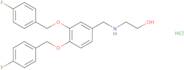 2-((3,4-Bis((4-fluorobenzyl)oxy)benzyl)amino)ethanol hydrochloride