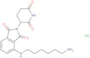 Pomalidomide-C6-amine hydrochloride