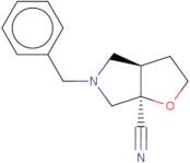rac-(3aR,6aR)-5-Benzyl-hexahydro-2H-furo[2,3-c]pyrrole-6a-carbonitrile