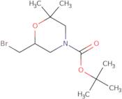 tert-Butyl (6R)-6-(bromomethyl)-2,2-dimethylmorpholine-4-carboxylate