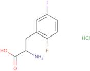 (2S)-2-Amino-3-(2-fluoro-5-iodophenyl)propanoic acid hydrochloride
