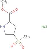 Methyl (2S,4R)-4-methanesulfonylpyrrolidine-2-carboxylate hydrochloride