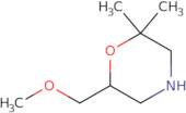 (6S)-6-(Methoxymethyl)-2,2-dimethylmorpholine