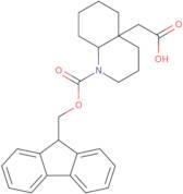 rac-2-[(4aR,8aR)-1-{[(9H-Fluoren-9-yl)methoxy]carbonyl}-decahydroquinolin-4a-yl]acetic acid