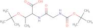 (2S,3R)-3-(tert-Butoxy)-2-(2-{[(tert-butoxy)carbonyl]amino}acetamido)butanoic acid