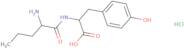 (2S)-2-[(2S)-2-Aminopentanamido]-3-(4-hydroxyphenyl)propanoic acid hydrochloride