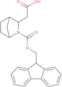 2-[(1R,3R,4S)-2-{[(9H-Fluoren-9-yl)methoxy]carbonyl}-2-azabicyclo[2.2.1]heptan-3-yl]acetic acid