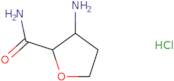 rac-(2R,3S)-3-Aminooxolane-2-carboxamide hydrochloride