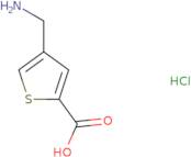 4-(Aminomethyl)thiophene-2-carboxylic acid hydrochloride