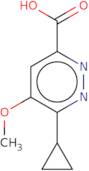 6-Cyclopropyl-5-methoxypyridazine-3-carboxylic acid