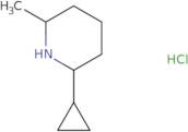 2-Cyclopropyl-6-methylpiperidine hydrochloride