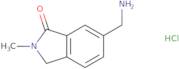 6-(Aminomethyl)-2-methyl-2,3-dihydro-1H-isoindol-1-one hydrochloride